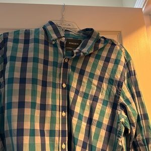 Men’s Button plaid shirt size meduim